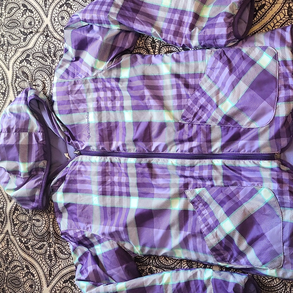 Columbia Kids Reversable Plaid Coat